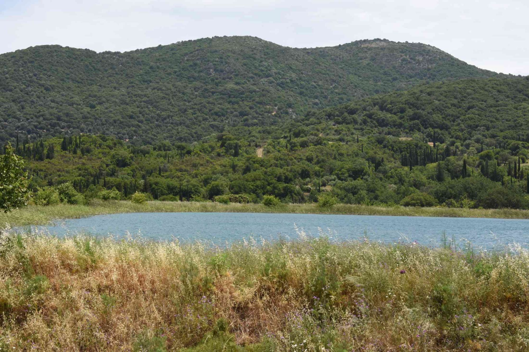 image presenting excursion Tzanata Lake